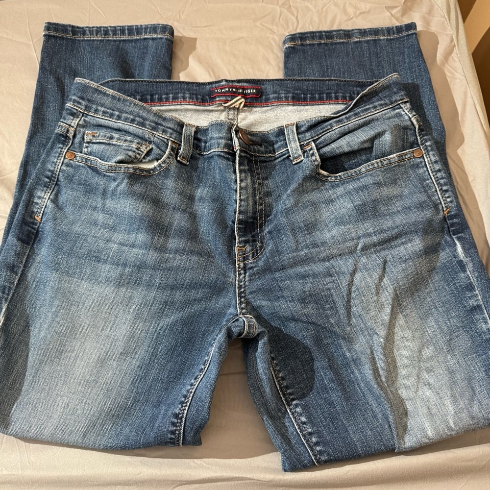Tommy Hilfiger Denim Jeans with Red Accent
